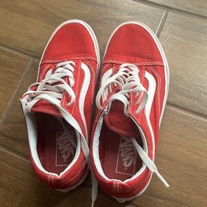 Red Vans